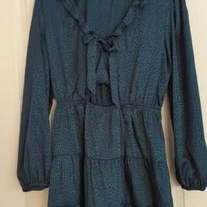 Cocktail dress, gorgeous emerald green color